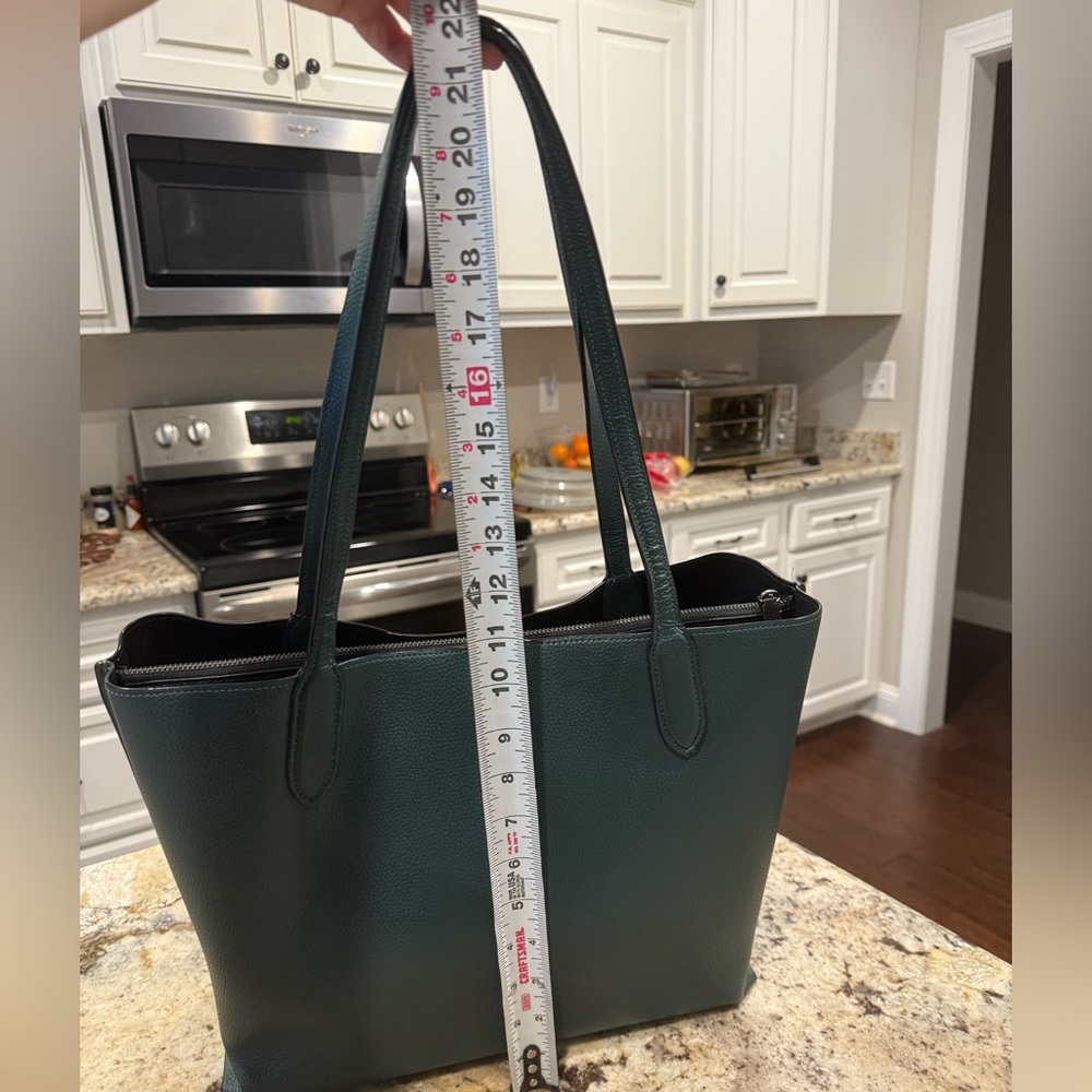Coach Willow Tote (Forest Green) - Picture 11 of 12